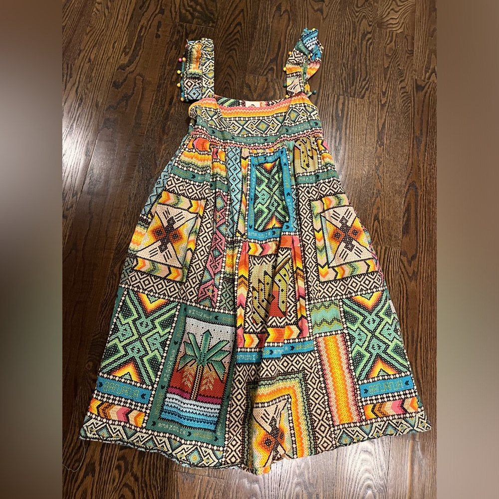 FARM Rio Multicolor Patterned Midi Dress - Picture 6 of 11